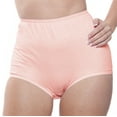 thumbnail image 6 of Women's Teri Cotton Full Cut Brief Panties Pastel 10-Pack, 6 of 7