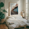 thumbnail image 4 of Garages, East Williamsburg - Brooklyn New York Photography Architecture Street Photography Industrial City Minimalist Oak Framed Wall Art Print 9 x 12 inches, 4 of 12