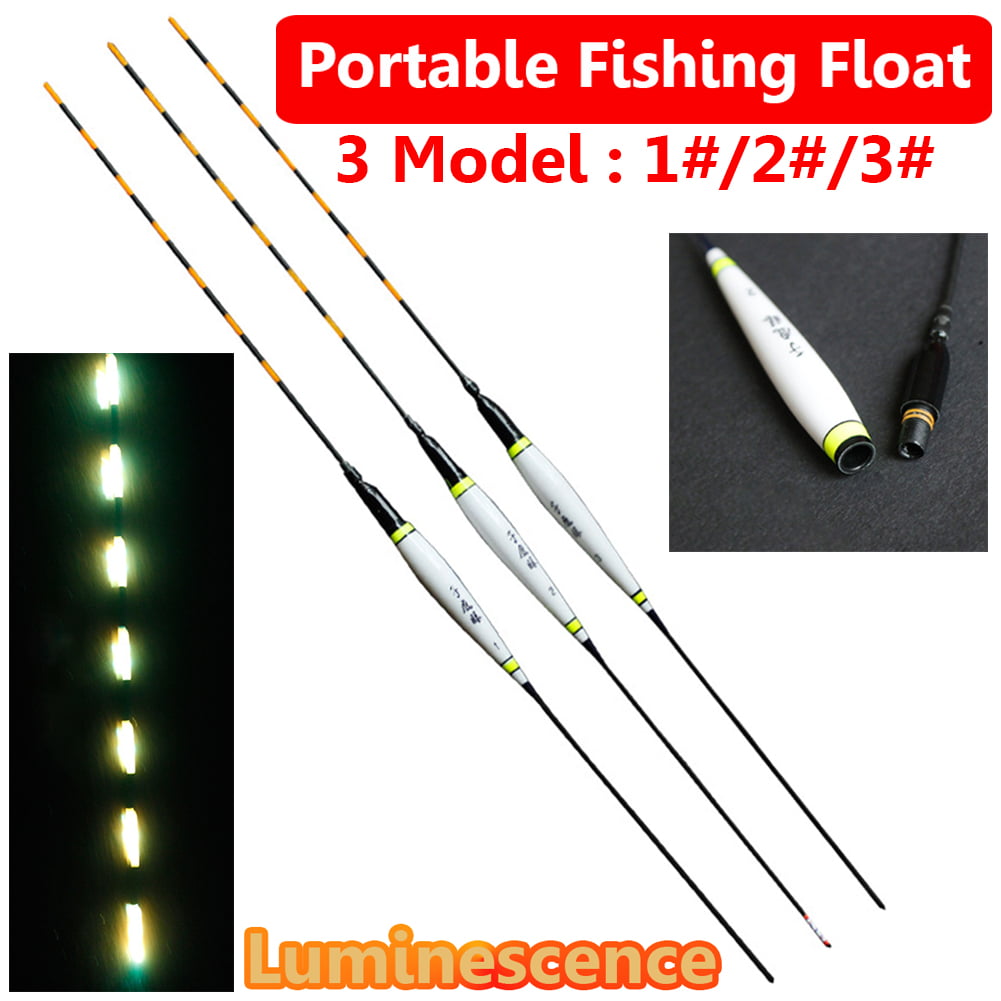 Electronic LED Light Fishing Float Luminous Battery Bobber Fishing Tackle