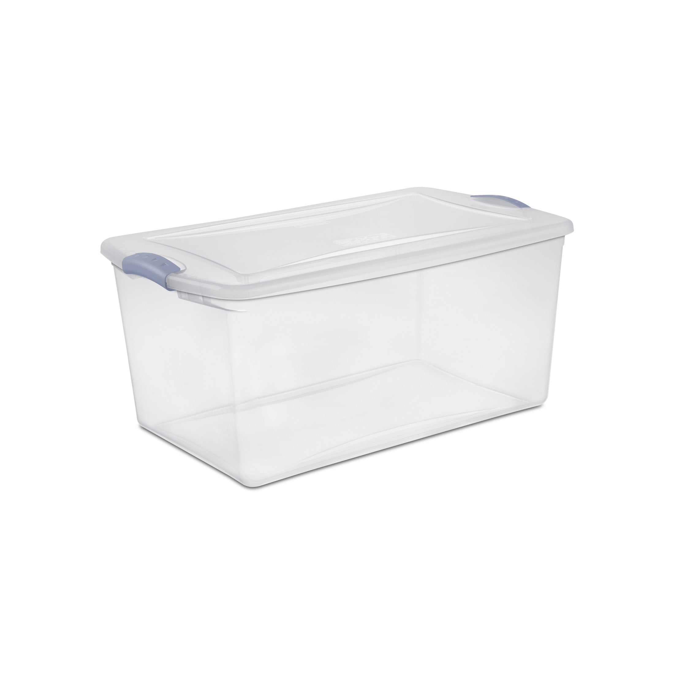 Sterilite 62 Liter Latch Box Blue Moonlight