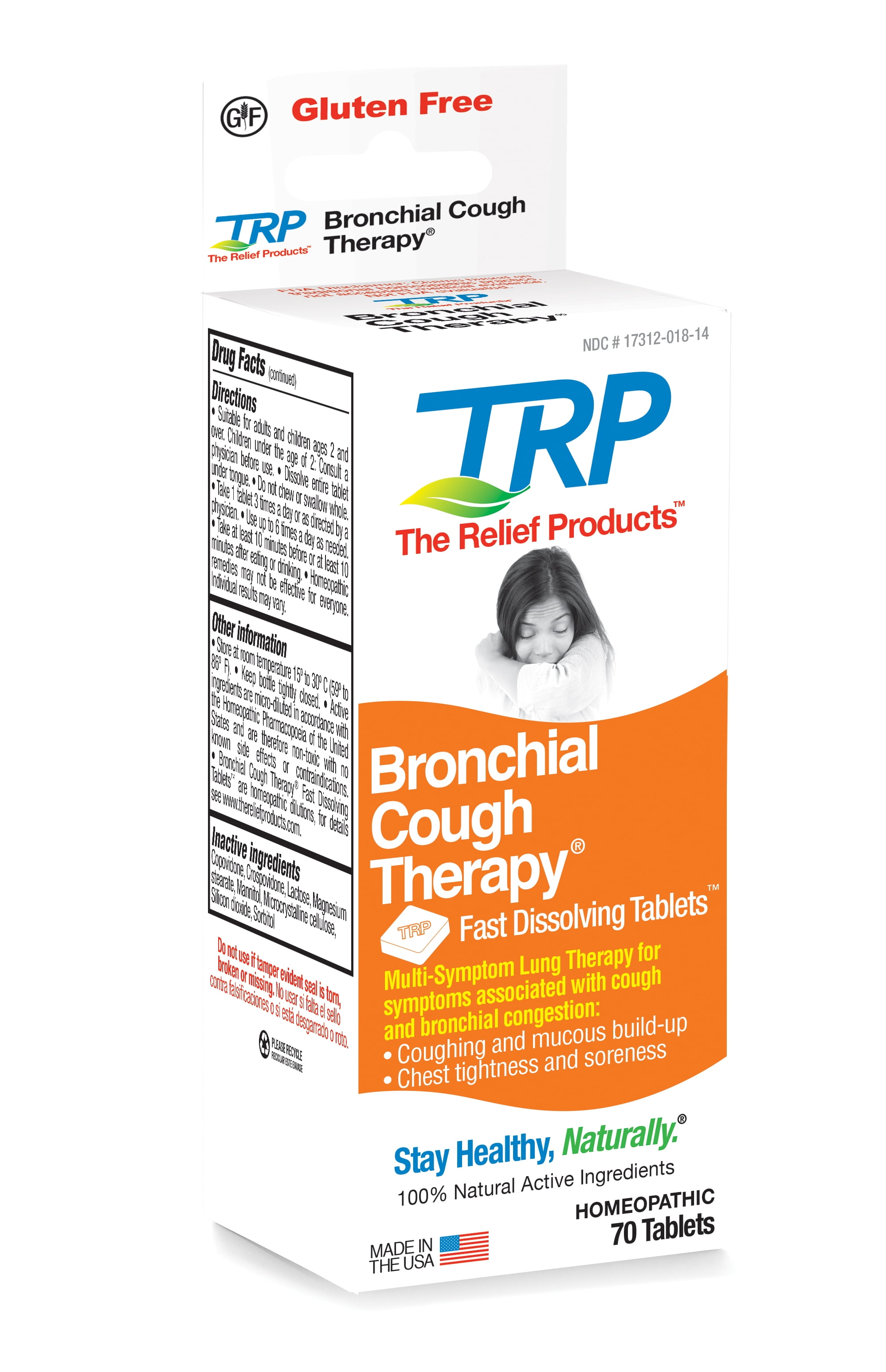 The Relief Products Bronchial Cough Therapy® Homeopathic Fast