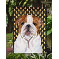 thumbnail image 3 of Carolines Treasures SS4277-FLAG-PARENT Bulldog English Candy Corn Halloween Portrait Flag  multicolor, 3 of 3