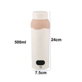 thumbnail image 3 of JJBV Travel Kettle 500ml Portable Hot Kettle With USB C 6 Temperature Settings & Auto Shut Off 304 Stainless Steel For Hotel Camping, 3 of 8