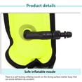thumbnail image 3 of serony Surface Marker Buoy Scuba Diving with Rotatable Hook SMB Inflatable Nozzle Underwater Diver Below Floating Accessory for Divers Fluorescent Yellow, 3 of 4
