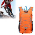 thumbnail image 6 of QccHieUs Hiking Rucksack Hydration Pack Water Resistant Sports Daypack Outdoor Hydration Orange, 6 of 9