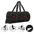 thumbnail image 3 of Fuzoiu Red Poker Print Travel Bag, Large Capacity Travel Bag, Sports Gym Bag, Travel Duffel Bag, Weekender Overnight Bag for Women and Man, 3 of 6
