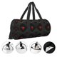 thumbnail image 3 of Fotbe Red Poker Bolsa Deportiva de Lona Plegable con Estampado, Bolsa de Gimnasio con Bolsillo Seco/Húmedo, Bolsa de Viaje Ultraligera de Gran Capacidad, 3 of 6