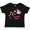 thumbnail image 3 of Inktastic I Love My Papa Girls Toddler T-Shirt, 3 of 5