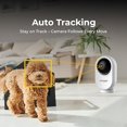 thumbnail image 5 of Waggle RV Mini cámara para mascotas AI, 1080p HD, giro e inclinación, alertas de movimiento, audio bidireccional, visión nocturna, cámara para mascotas con control de aplicación, tarjeta SD incorporad, 5 of 5