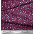 thumbnail image 2 of Soimoi Silk Fabric Floral Shirting Print Sewing Fabric Yard 42 Inch Wide, 2 of 3