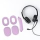 thumbnail image 4 of Raindrops 1Jgo Cubierta Lavable Para Auriculares Con Protección Total Y Antideslizante En Violeta, 4 of 7