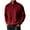 Red, variant on Men's Knit Shirts Long Sleeve Button Up Pullover Sweater Textured Casual Collared Tops Red 3XL