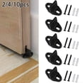 thumbnail image 2 of 2/4/10pcs Barn Door Hardware Floor Guide Sliding Door Floor Mounted Bottom Guide, 2 of 4