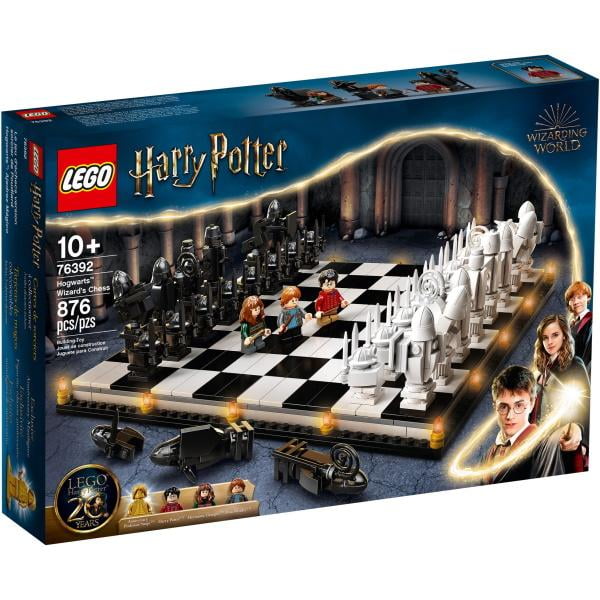 LEGO Harry Potter : Les échecs du magicien de Poudlard - Kit de construction  de 876 pièces [LEGO, #76392, à partir de 10 ans] 