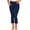 Navy, variant on Ussuma Yogo Capris Pants for Women Flared Yoga Pants with Pockets High Waisted Flare Leggings Bell Bottom Bootcut Yoga Dress Pants Solid Color Tummy Control Seamless Workout Pants Sports Run L Wine