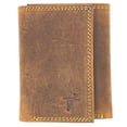 thumbnail image 7 of Men's Trifold Genuine Leather Wallet with RFID Blocking, 7 of 7