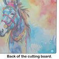thumbnail image 5 of Carolines Treasures DAC3977LCB 15 x 12 in. Hippie Animal Donkey Glass Cutting Board, 5 of 5