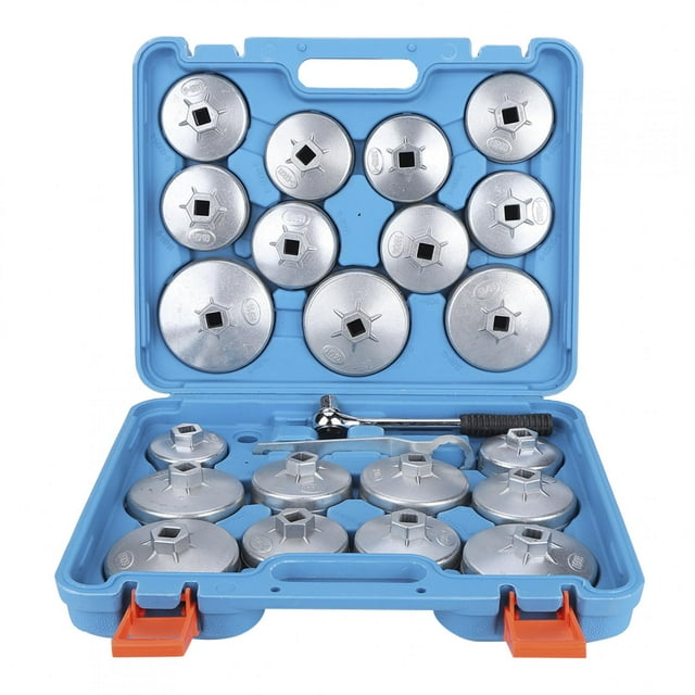 Oil Filter Wrench Set,23Pcs Cup Type Oil Oil Filter Cap Wrench Cup Type Oil Filter Wrench Effortless Installation