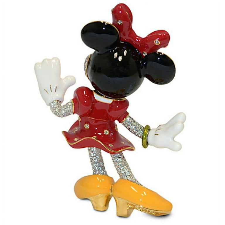 Disney Minnie Mouse Jeweled Figurine by Arribas New Limited