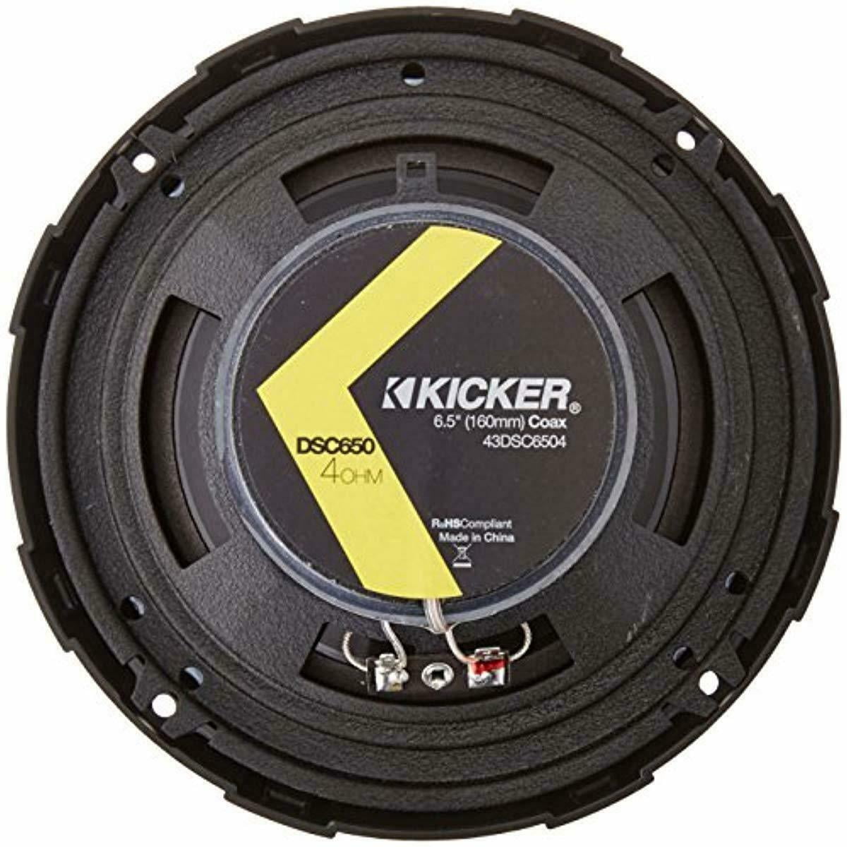 kicker dsc650 ds series 6.5