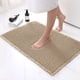 thumbnail image 2 of Alfombra de Entrada para Baño con Diseño de Gofres, Absorbente, Antideslizante, Color Caqui, 2 of 7