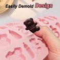 thumbnail image 3 of ACDANC Baby Shower Candy Silicone Molds 2Pcs,Chocolate Moulds with Cute Patterns,35 Cavity Ice Molds Tray for Cake Desserts,Cupcake Toppers, 3 of 9