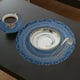thumbnail image 3 of New Table Place Mats Set Of 8, Round Braided Woven Placemats,38cm Table Mats, Non Slip Washable Place Ma, 3 of 4