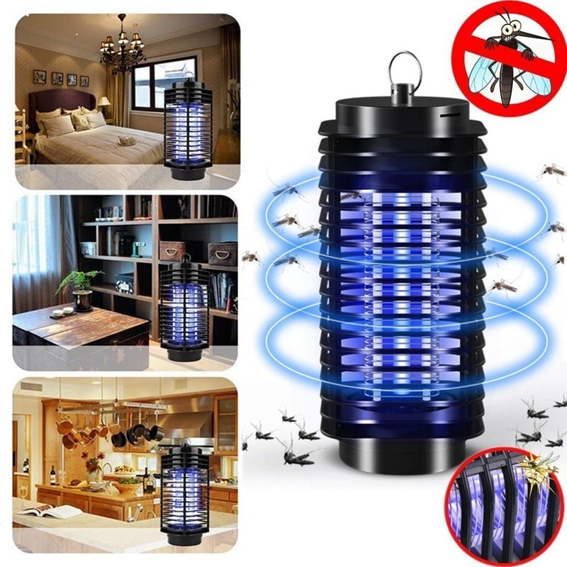 Mosquito Fly Bug Insects Zapper Killer Indoor useful Electronic LED Trap Lamp 