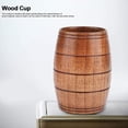 thumbnail image 3 of 1 taza de madera para beber, taza de cerveza con forma de barril, taza de té, taza de café, taza de sake japonés JM, 3 of 5