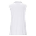 thumbnail image 6 of tarylea Women's Summer Tank Tops Sleeveless Stand Collar Shirts Quick Dry Solid Color Casual Golf Shirts, 6 of 6