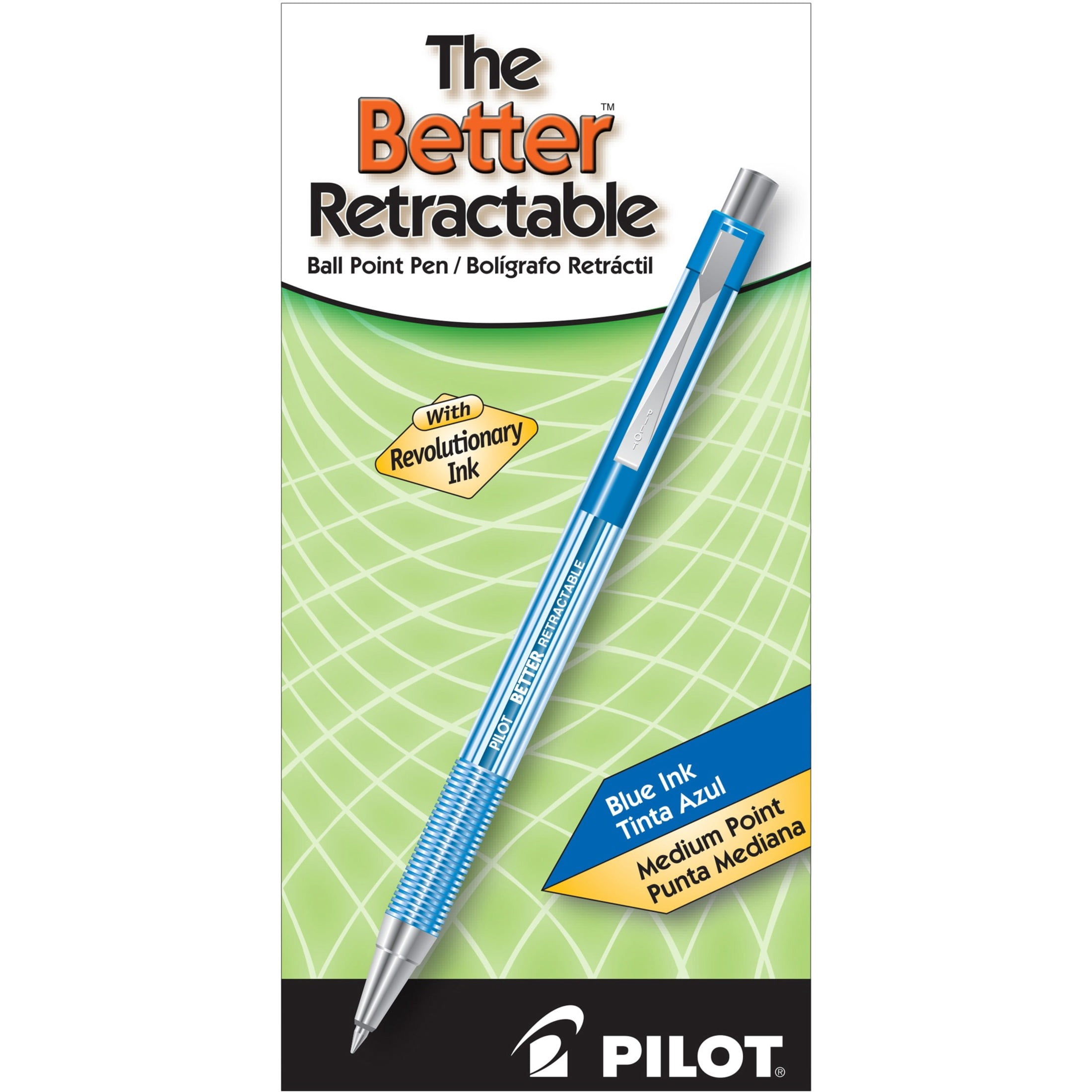 Pilot, PIL30006, Better Retractable Ballpoint Pens, 12 / Dozen