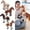 C, variant on Riforla Simulation Horse Plush Toy 4 Styles Stuffed Animal Plush Toys Plush toy D
