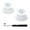 Transparent, variant on eXtremeRate Cherry Blossoms Pink & White Dual-Color Replacement 3D Joystick Thumbsticks for PS4 Controller, Analog Thumb Sticks with Screwdriver for PS4 Slim Pro Controller