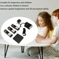thumbnail image 3 of FDM Mini 3D Printer, Fully Assembled Auto Leveling 3D Printers Kit, High Printing Accuracy Uniform Heating Printer With Unique Button System For Kid Beginners, 3 of 8