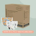 thumbnail image 3 of The Honest Company Clean Conscious Diapers for Sensitive Skin Hypoallergenic Fragrance Free Gender Neutral Prints Super Club Box Size 4 22-37 lbs 104 Count, 3 of 4
