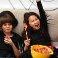thumbnail image 2 of 1 Pack Halloween Party Favors, Light Up Pumpkin Spinner Wand with Music, Pumpkin Spinning LED Wand for Kids, Halloween Candy Student Reward Class Prize Holiday Birthday Gifts Party Favor Supply(B), 2 of 4