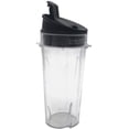 thumbnail image 4 of Replacement Bottom Pro extractor Blade Assembly with cup &lid set, Compatible with Nutri Ninja Ultima Kitchen System blender BL810QSL 30/BL830CB 30 /BL810QON 30/BL810 30/BL820 30/BL830 30, 4 of 8