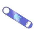thumbnail image 1 of Cute Jellyfish Tentacles Ocean Stainless Steel Vinyl Covered Flat Bartender Speed Bar Bottle Opener, 1 of 3