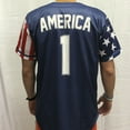 thumbnail image 4 of BLUE AMERICA #1 BASEBALL JERSEY, 4 of 5