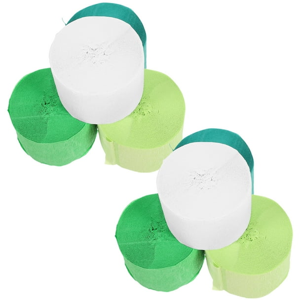 KAKOWELY 8 serpentinas de papel crepé para decoración de bodas, estilo bohemio, para fiestas de cumpleaños y bodas.