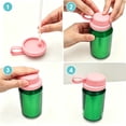 thumbnail image 5 of Pxyqht Silicone Can Lid Cover with Built-in Straw for Standard Wide-Mouth Water Bottles and Tumblers, Reusable Food-Grade Silicone Replacement Lid for Convenient Sipping, 5 of 5