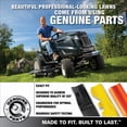 thumbnail image 3 of MTD Genuine Parts 46" High-Lift Mower Blade Set For Lawn Tractors 3 pk, 3 of 3