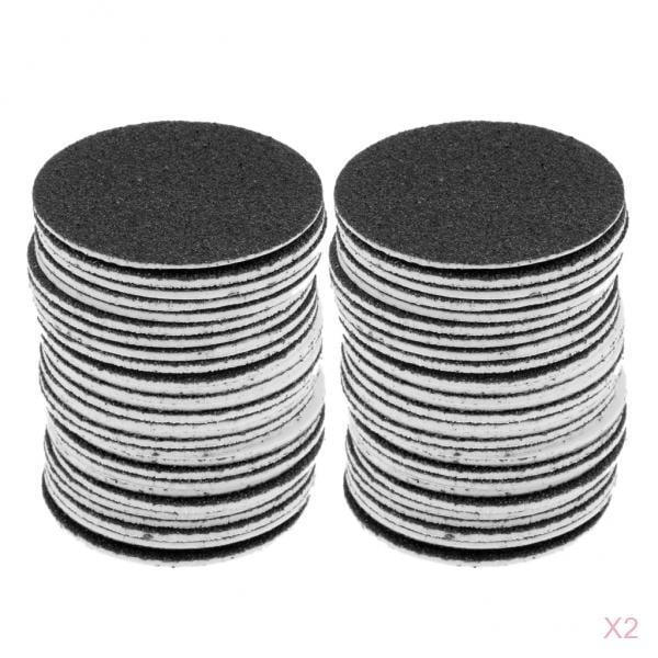 120pcs / 300pcs Lima de Piel Papel de Lija de Reemplazo de Discos, Herramientas de de Piel - 120pcs Macarena Almohadilla de papel de lija de repuesto