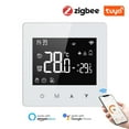 thumbnail image 2 of Boiler Tuya ZigBee Intelligent Constant Temperature Controller Temperature Adjustable LCD Display Controller Compact Size Water Gas Boiler Temperature Controller Compatible with, 2 of 7
