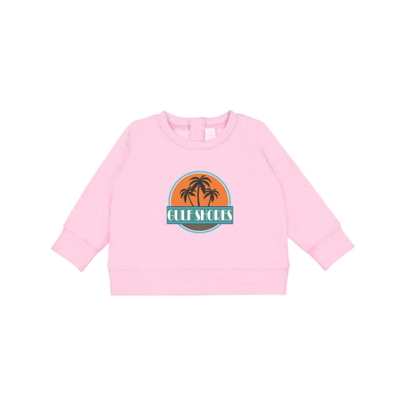 Inktastic Gulf Shores Alabama Vacation Baby Sweatshirt