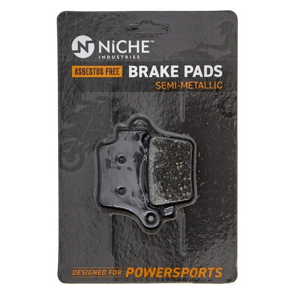 Niche Rear Brake Pad Set for Husqvarna FE350 Semi-Metallic Motorcycle 519-KPA2377D