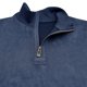 thumbnail image 5 of Blusa y camisa de manga larga con cuello alto para hombre, informal, de color liso, con cremallera, de poliéster, 5 of 6