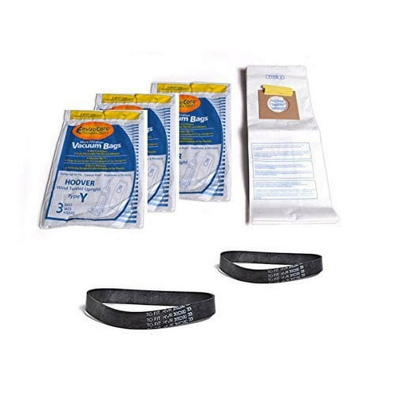 Compatible with Hoover WindTunnel Upright Type Y Vacuum Cleaner Paper Bags 9PK With 2pk Windtunn