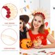 thumbnail image 3 of Diadema de diosa con corona de flores rosas, diadema de corona para mujer, tocado de boda nupcial, 3 of 6