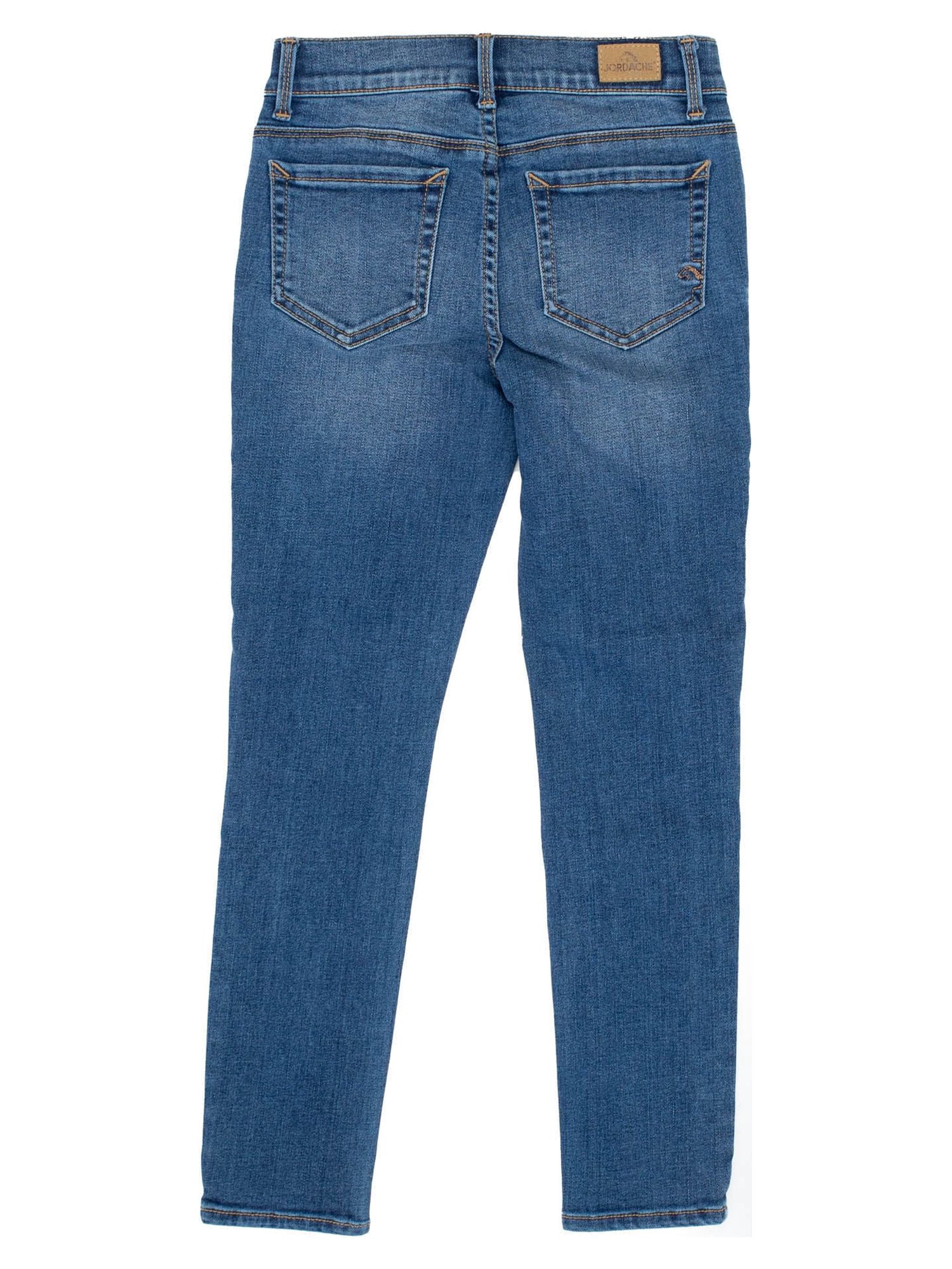 Jordache Girls Destructed Super Skinny Jean, Sizes 5-18 & Slim